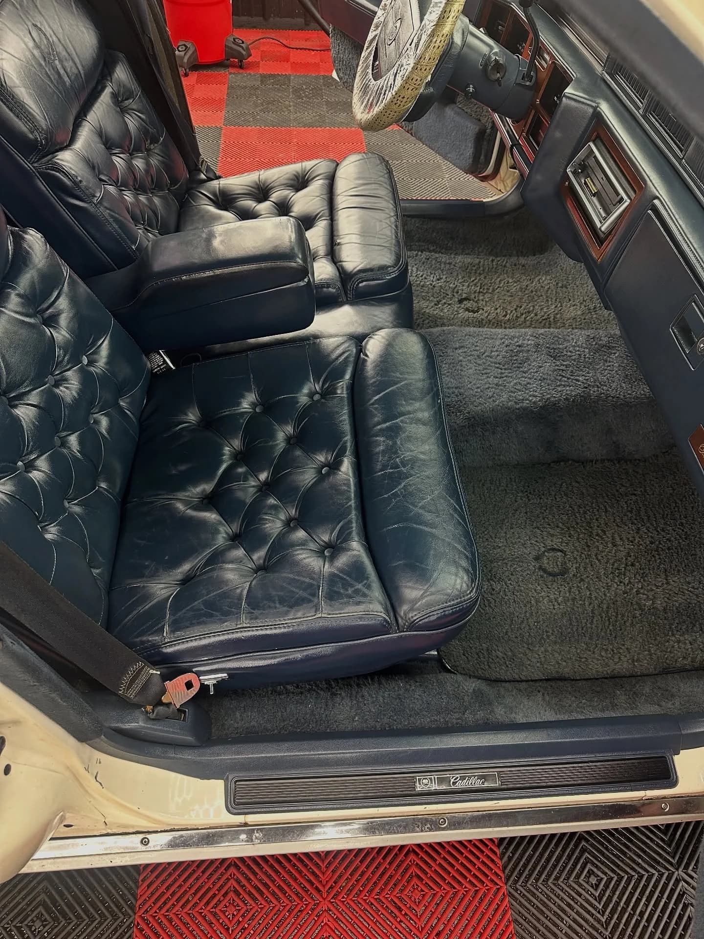Classic Cadillac interior detailing Amherst NY