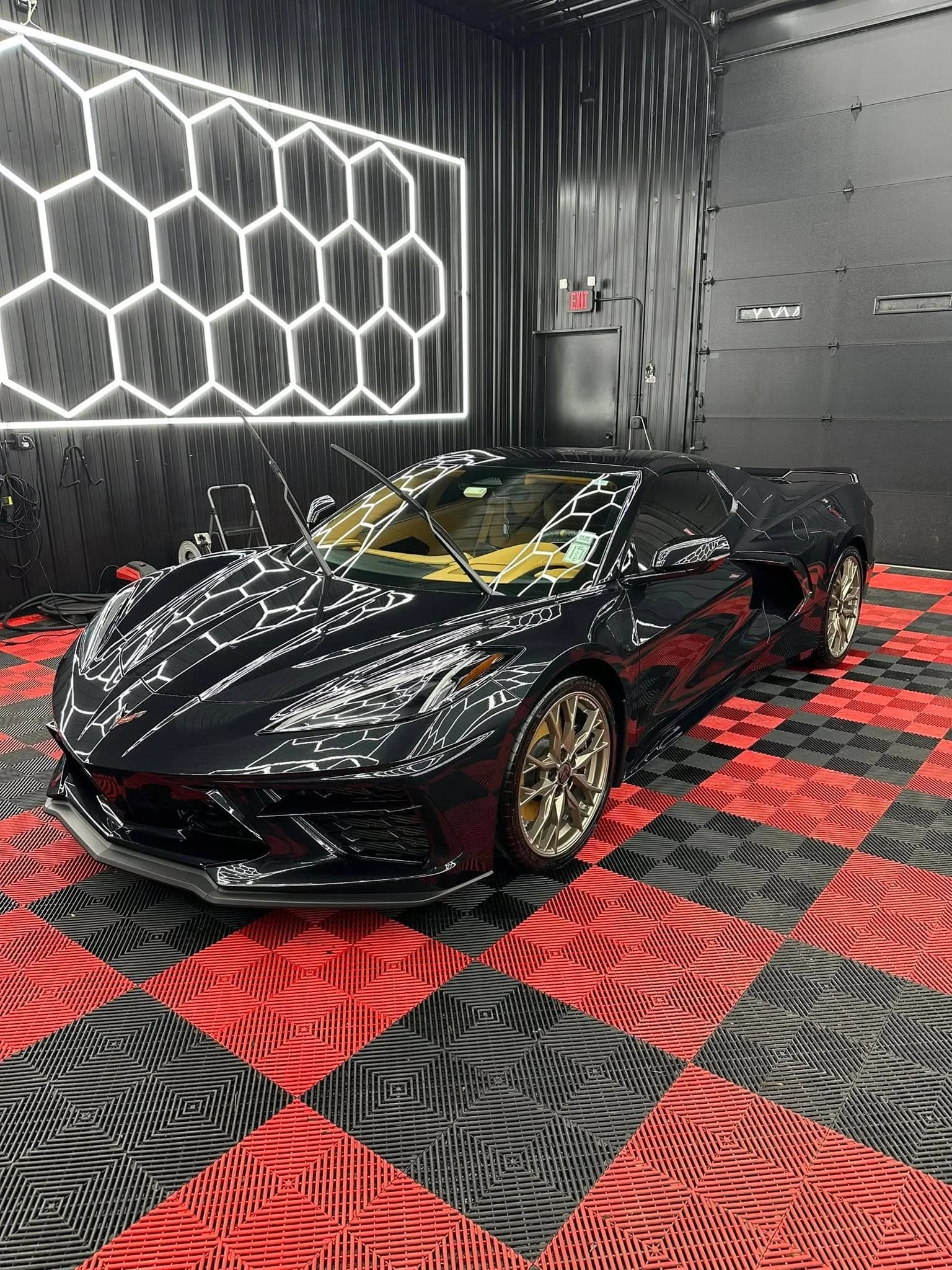 C8 paint detail work Cheektowaga NY professional detailing