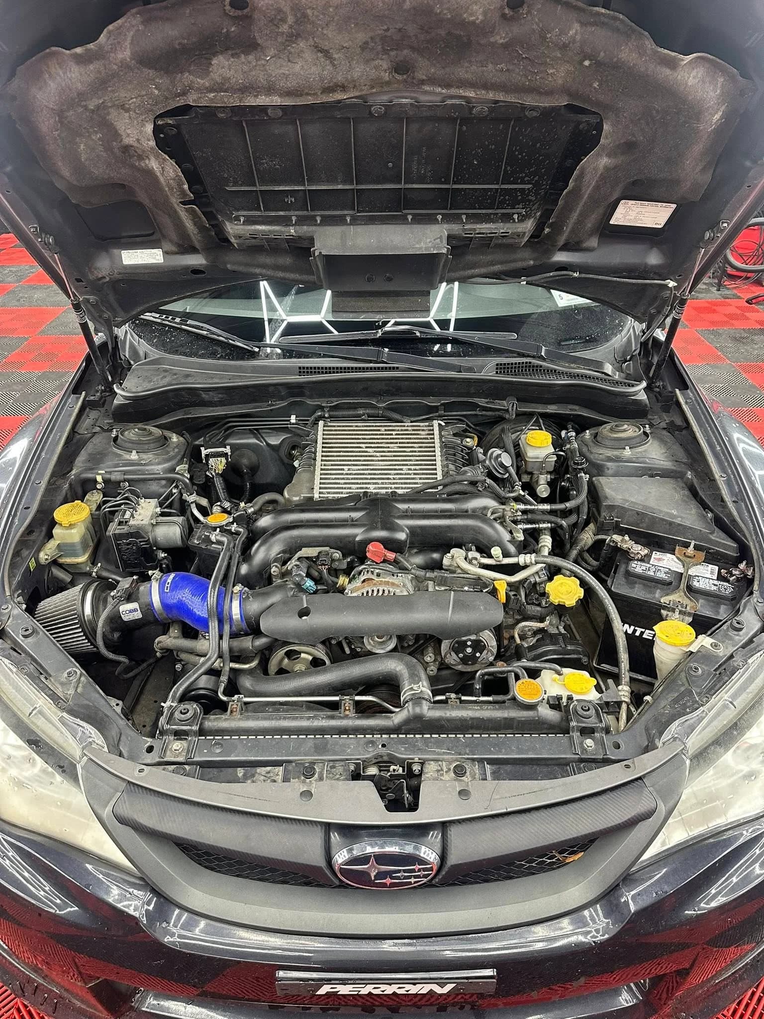 Subaru WRX after exterior detailing