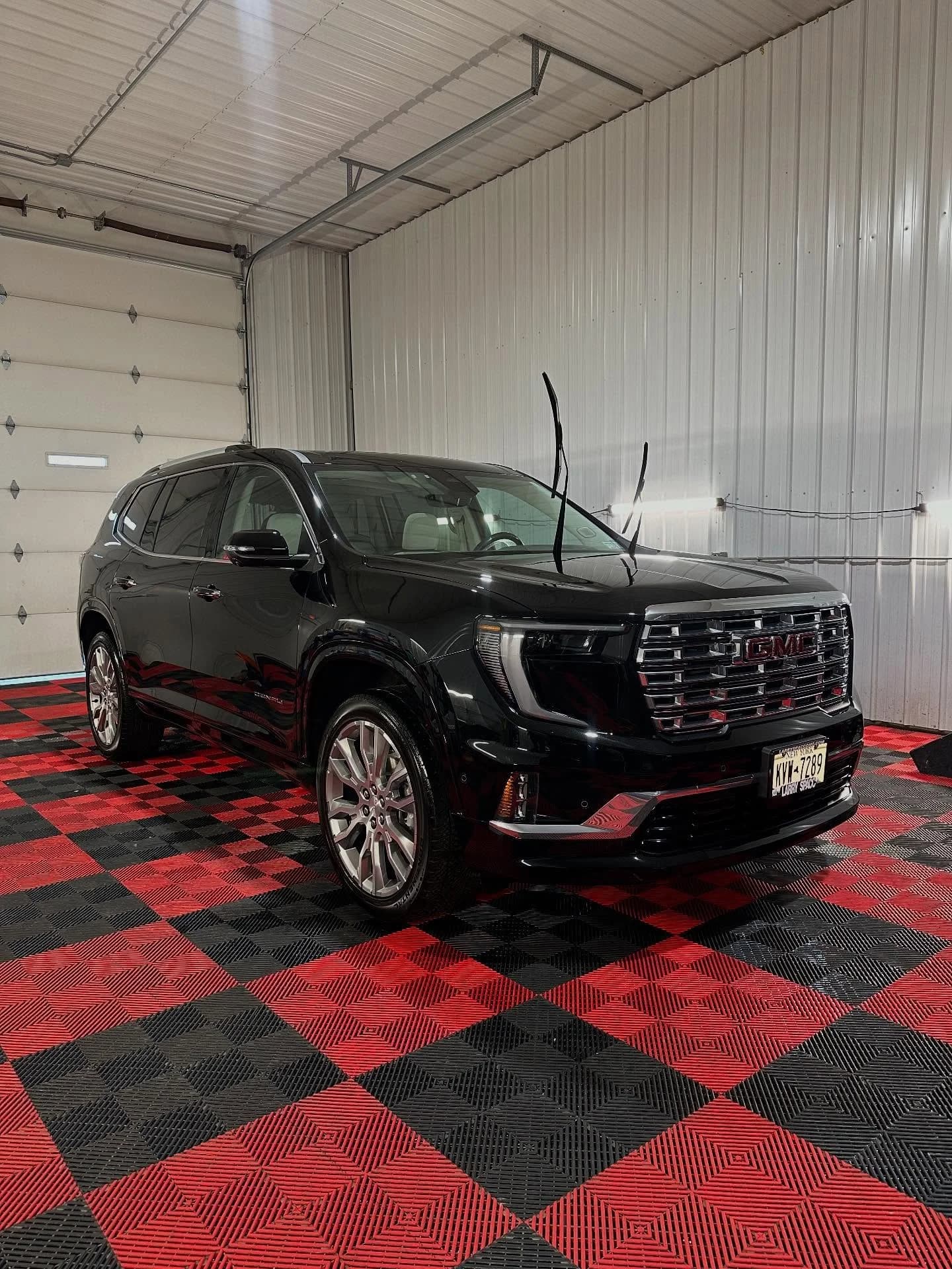 GMC Acadia Denali full detail service