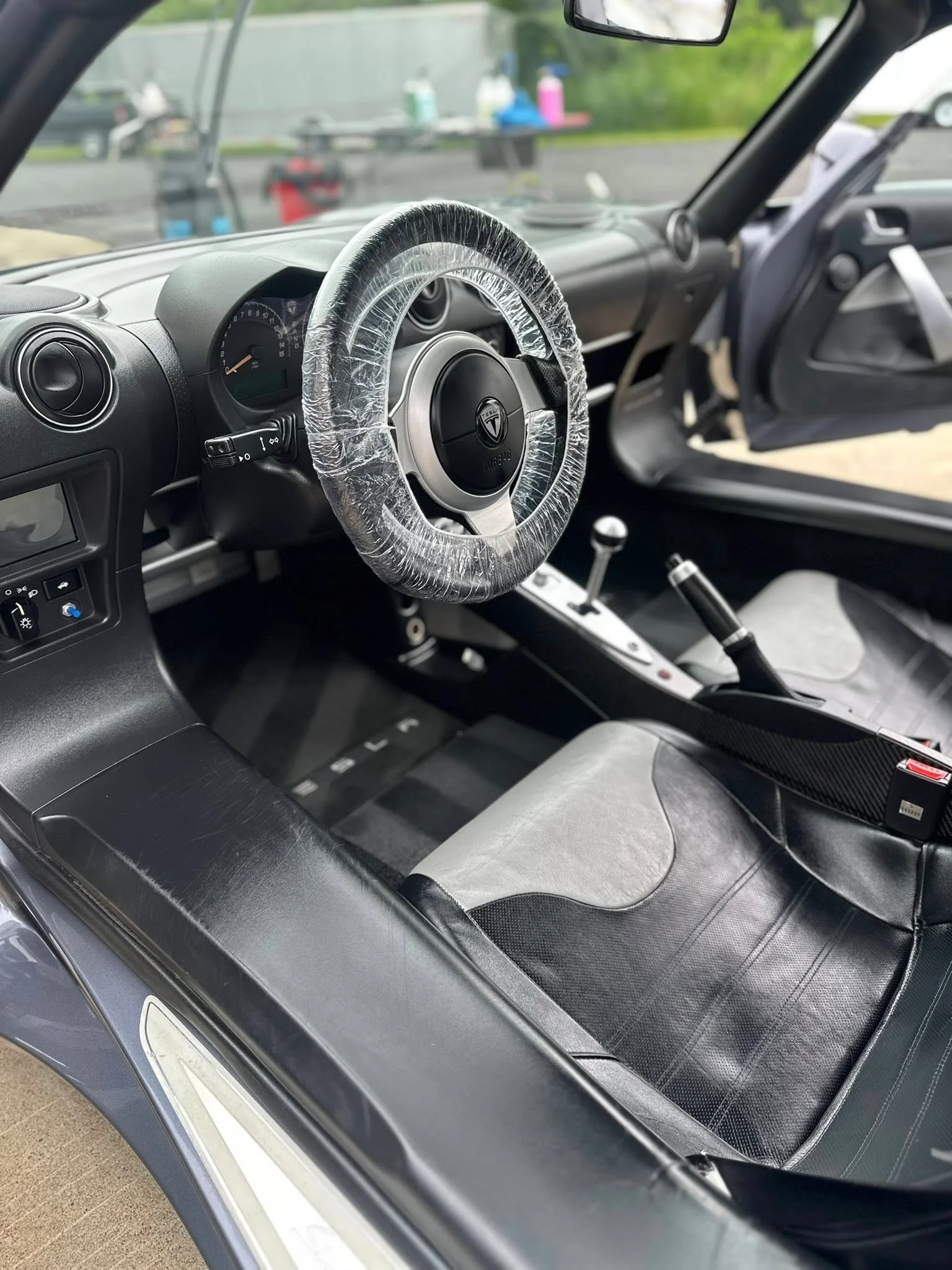 BMW sports car front detail after car detailing Lackawanna NY