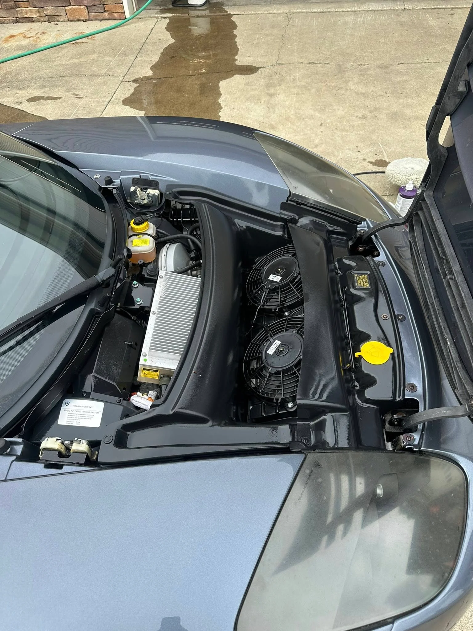 BMW front detail car detailing Lackawanna NY - mirror finish