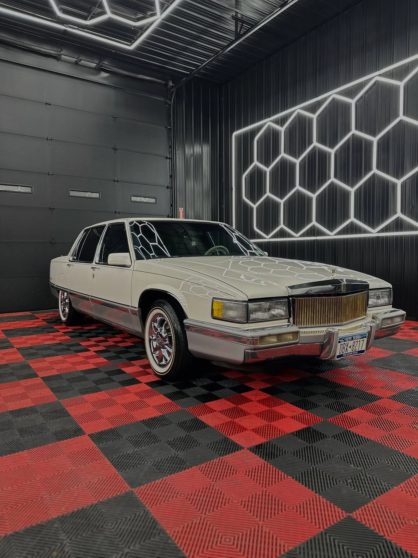 Cadillac Classic after professional car detailing Williamsville NY - showroom finish