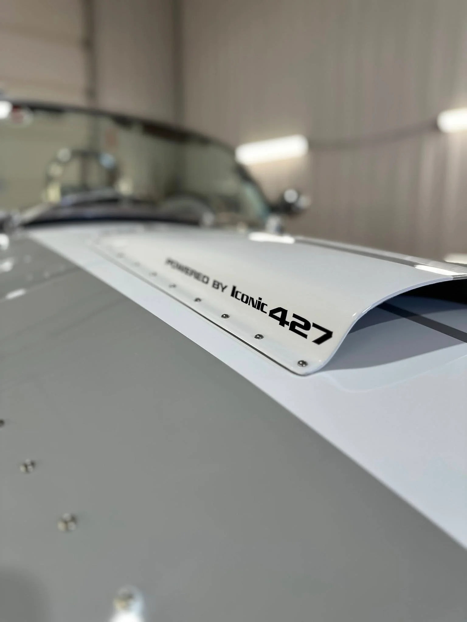 Cobra replica iconic 427 detail after car detailing service East Aurora NY