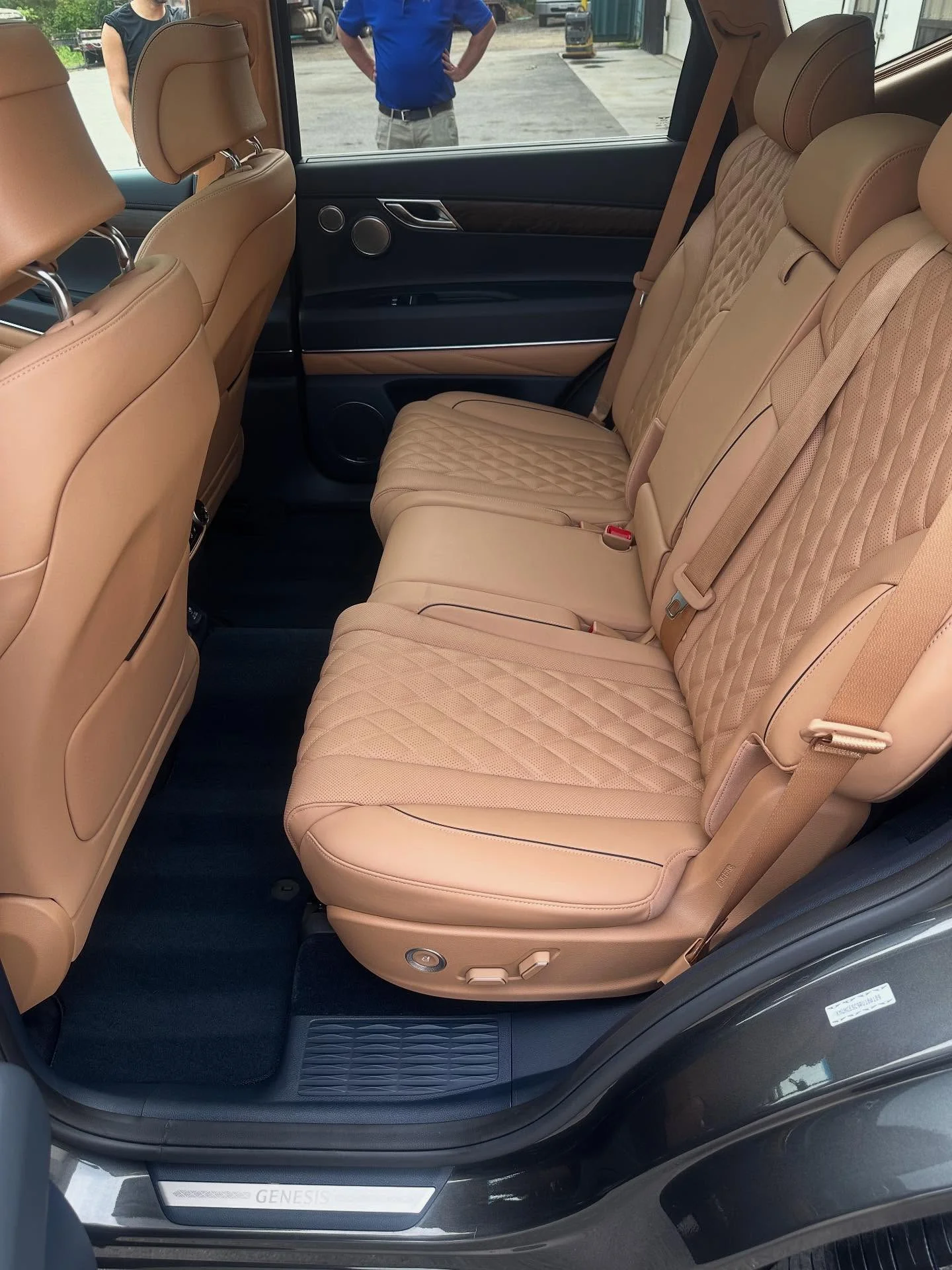 Genesis GV80 interior detail work - Premium interior cleaning