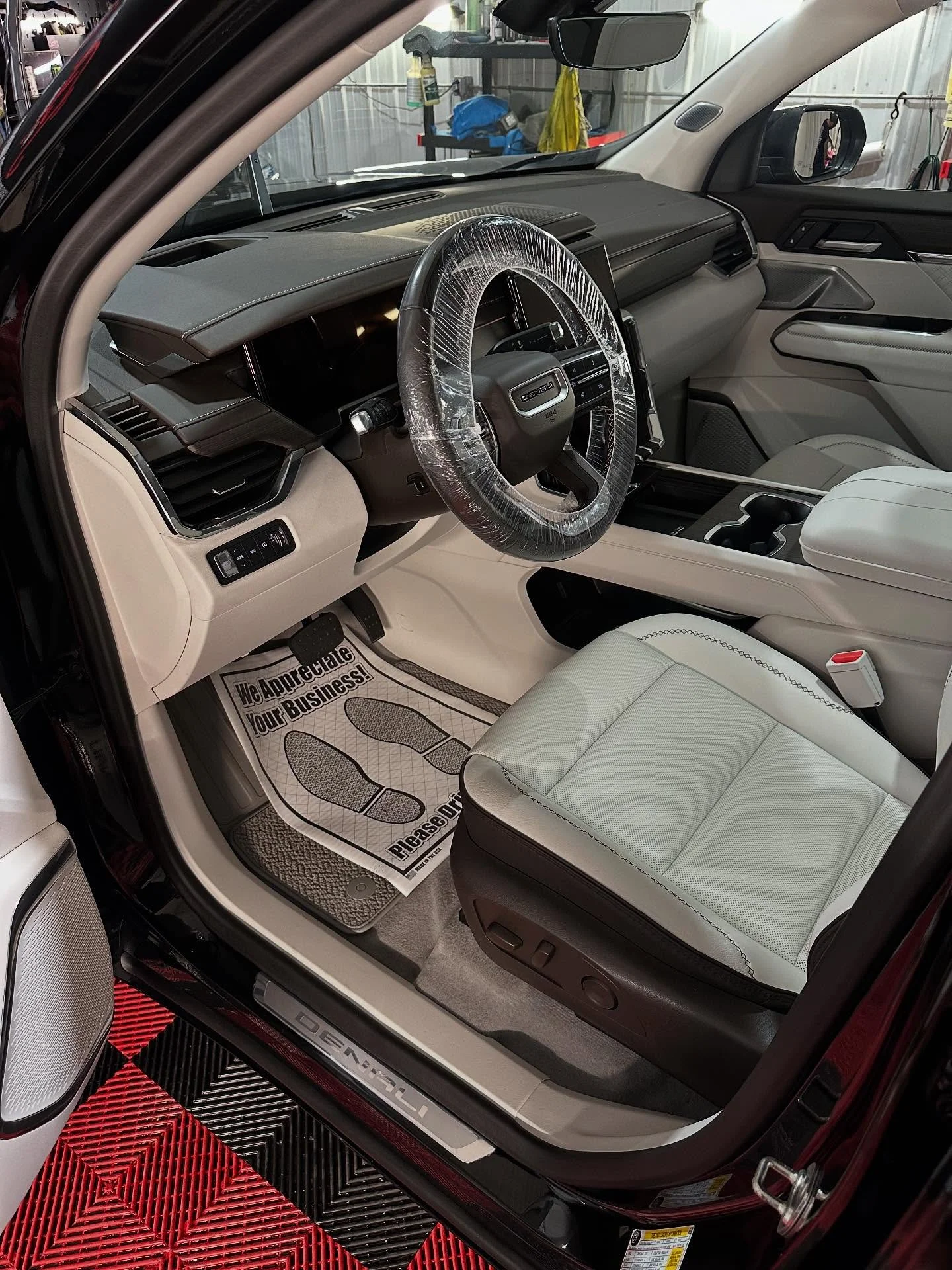 GMC Acadia Denali interior detailing in Buffalo NY