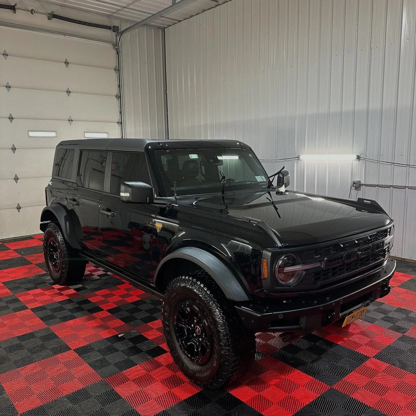 Ford Bronco side view mobile detailing Cheektowaga NY