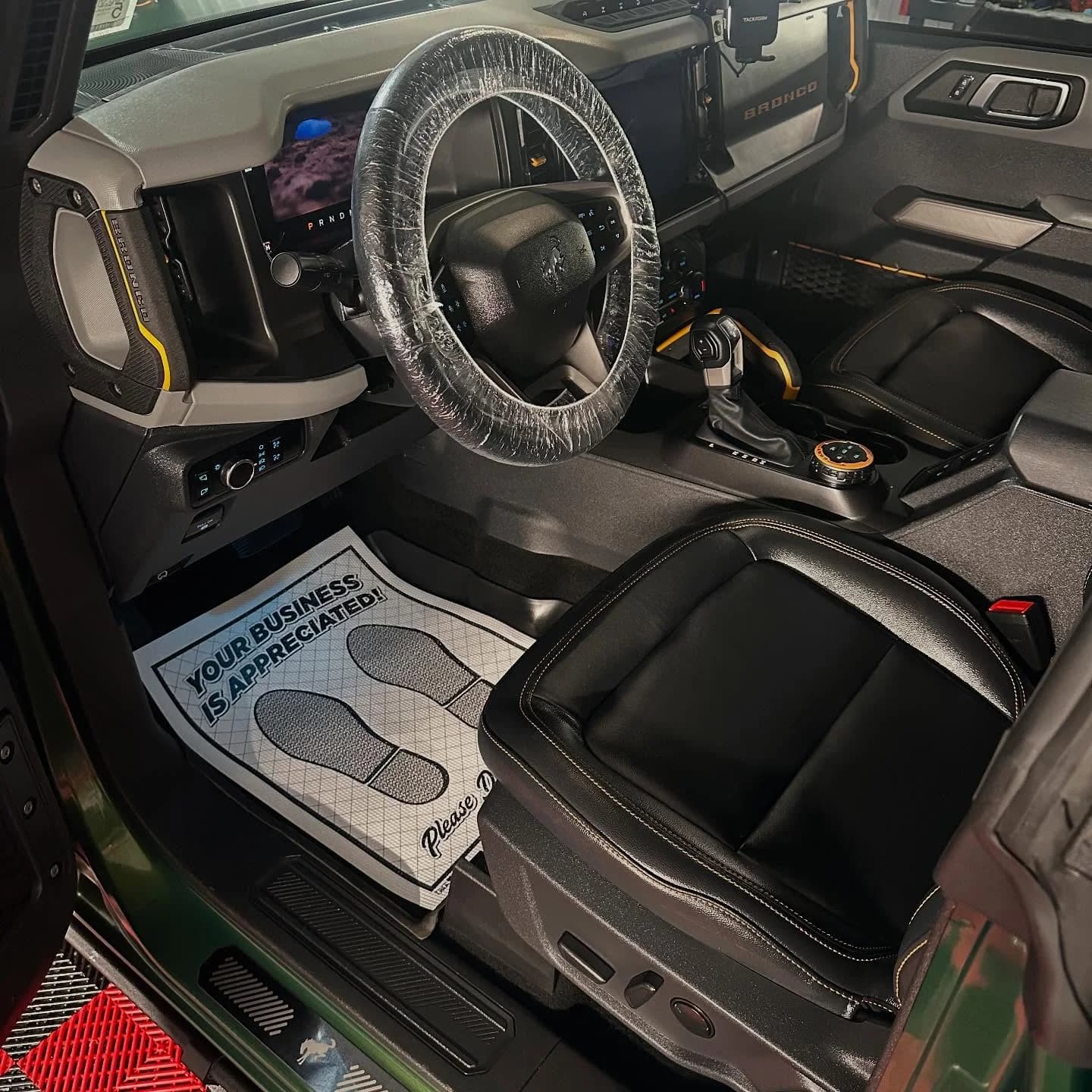 Bronco interior mobile detailing Cheektowaga NY