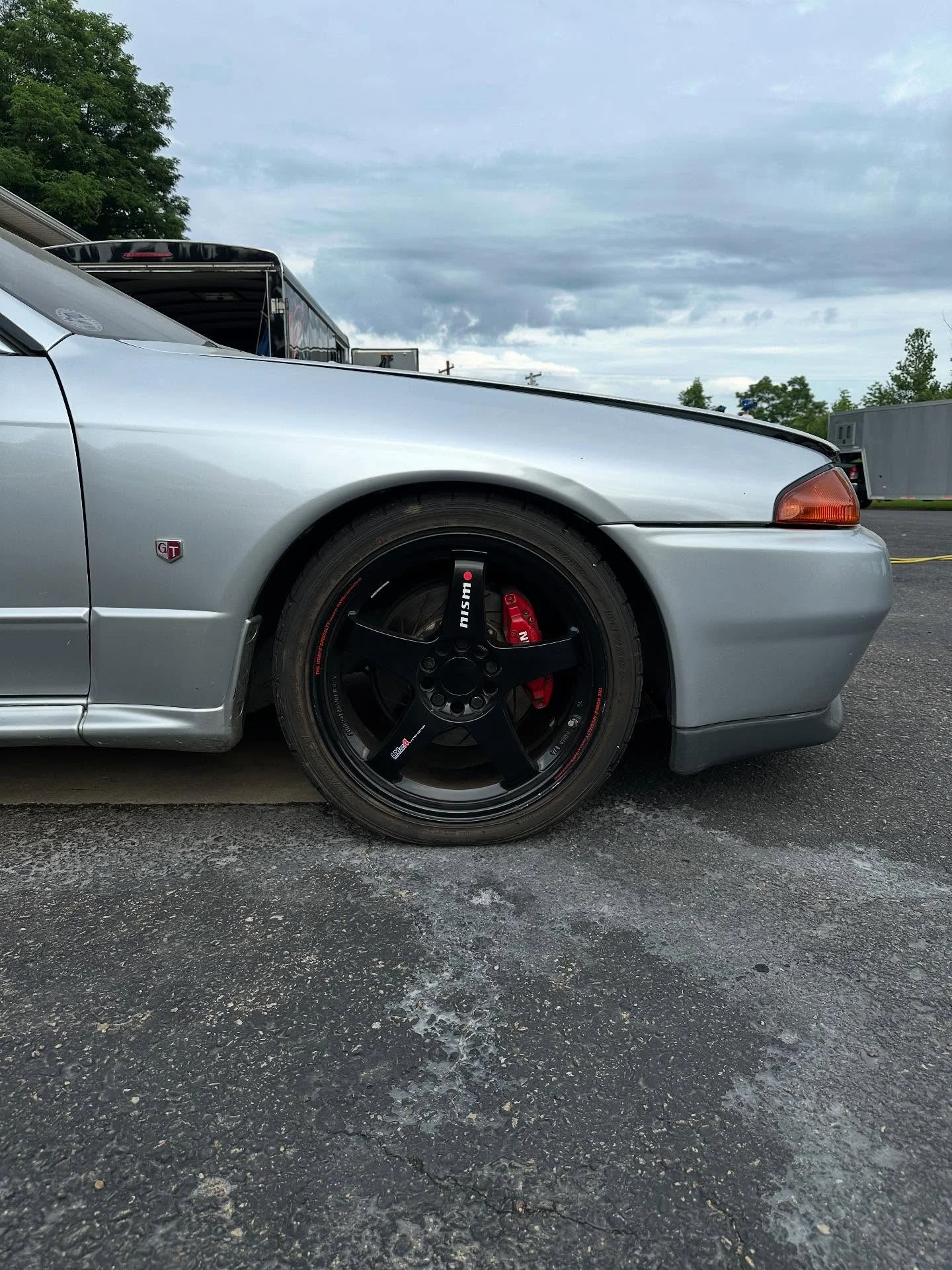 Skyline R32 front detail after car detailing service Buffalo NY