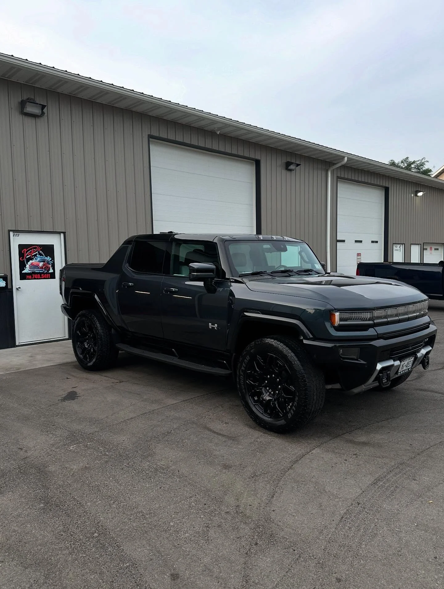 Hummer EV exterior mobile detailing Amherst NY - premium EV care