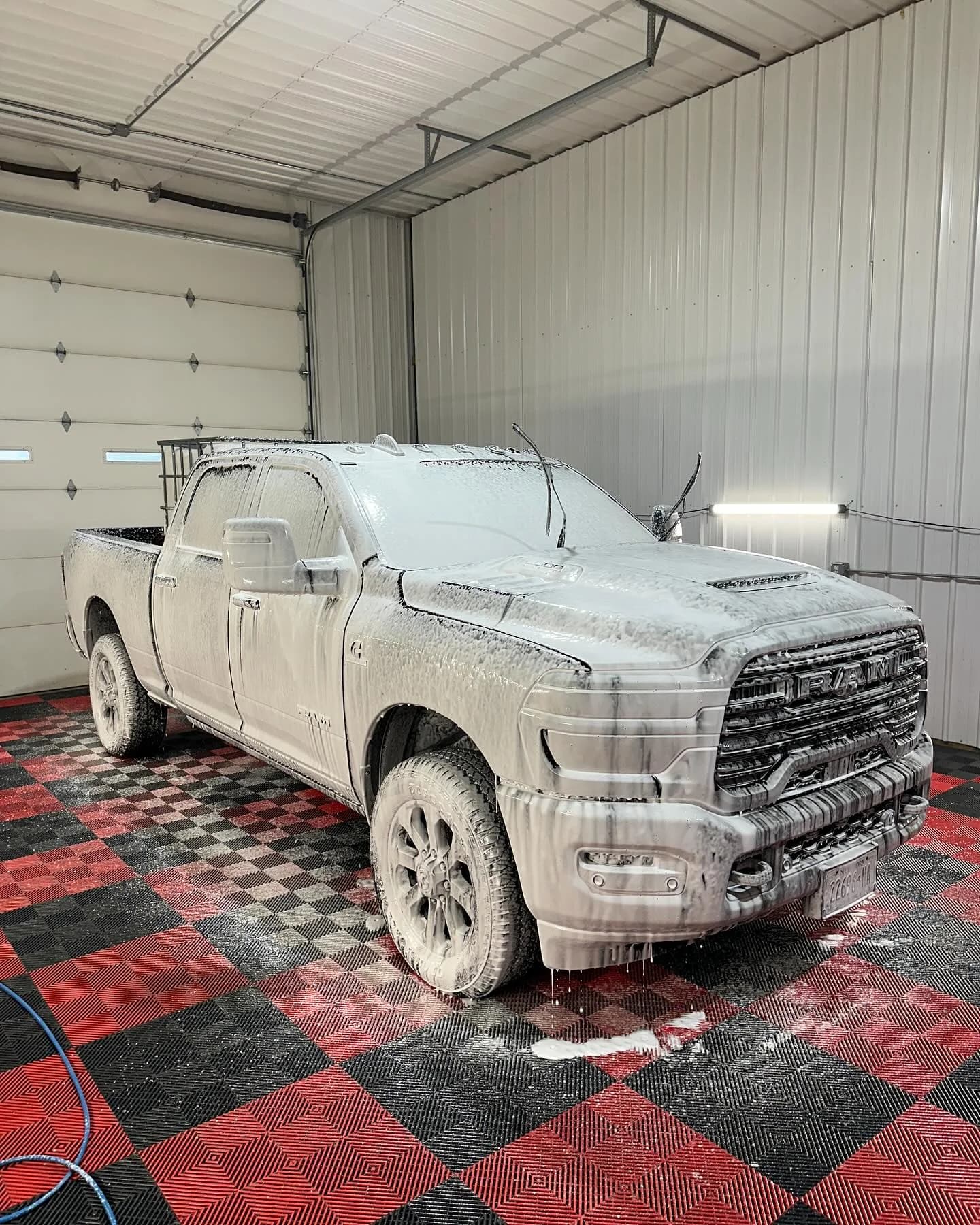 Ram 2500 foam wash mobile detailing West Seneca NY